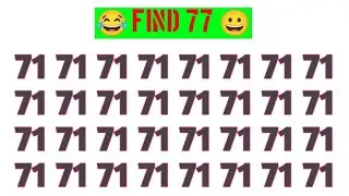 Find the ODD One Out - Numbers and Letters Edition ✅ Easy, Medium, Hard - 30 levels