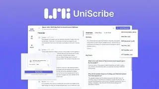 UniScribe Lifetime Deal &ndash; Transform Audio & Video into Text Effortlessly in 2026
