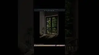 Make Rain Window Scene in D5 Render | Tutorial  #d5render #3drendering