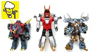 Transformer Slug Slag Snarl Movie G1 Animated Robot to Triceratops