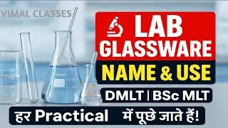 Explained Basic Lab Glassware Name & Use |🔬 हर Practical में पूछे जाते हैं!