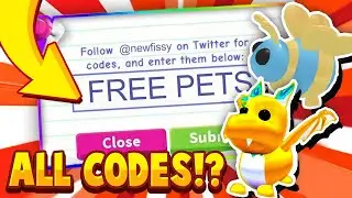 ALL NEW ADOPT ME CODES! Adopt Me Giveaway Codes (May 2020) Working Codes & Hacks