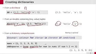 SciPro Python 2024: 06 - Sets and dictionaries
