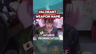Japanese pronunciation🤓🇯🇵 #valorant #vct