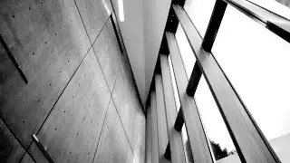 Japan Roppongi - 21_21 Design Sight Interior - Tadao Ando 2007 六本木 安藤忠雄