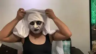 Valak The Nun Make Up Holloween #fypシ