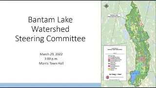 Bantam Lake Watershed Steering Committee Meeting