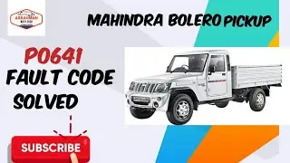 P0641 fault code solved in mahindra bolero