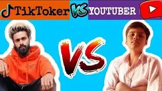 AnGrY YouTuber VS Tiktoker ( ROASTING) @teamnawab