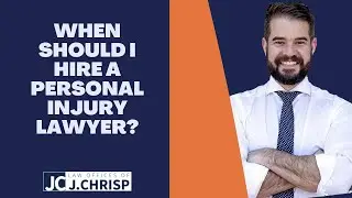 When should I hire a personal injury lawyer?