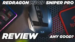 Обзор беспроводной игровой мыши Redragon M801P | Лучшая беспроводная мышь для игр