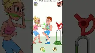 wash the Smelly  man best funniest game ever played..#900#viralshort #fungames
