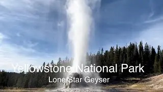 Yellowstone National Park: Lone Star Geyser