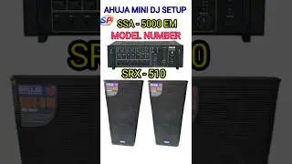 AHUJA SSA 5000EM PRICE II AHUJA SRX 510 TOP BOX PRICE #dj #original #viral #shortvideo