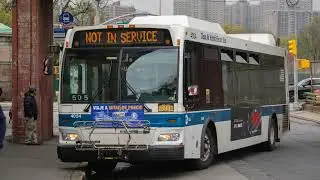 MTA Bus: 2009 Orion VII NG HEV #4034 [Audio Recording]