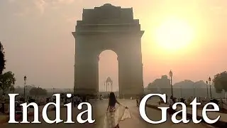 BREATHTAKING BEAUTIFUL SUNRISE INDIA GATE DELHI | TRAVEL VLOG IV