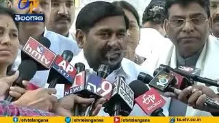 TRS MPs Meet Union Minister Nitin Gadkari | Discussed on Road Problems | in State