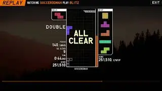 Blitz PB using SDPC DPC Loop (top 300 global) [Tetr.io]