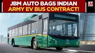 JBM Auto: цель в 6500 крор и заказы на 10 000 электробусов | Нишант Арья | Бизнес-новости