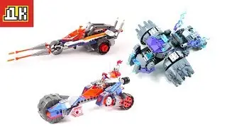 Lego Nexo Knights 3 all in one .70348 .70319 .70350 .Lego Speed Build .
