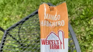 Wenzel’s Farm Mango Habanero meat stick taste test review