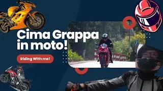 Prima Avventura in Moto su YT: Da Romano d'Ezzelino a Cima Grappa! 🏍️🏞️