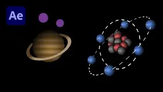 Simple Shape Orbits | Adobe After Effects | Tutorial