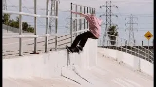 Kris Vile - NBD Shuv Front Krook Firestone Ditch - Dwindle LA skatecation Outtakes