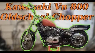Kawasaki Vn 800 Oldschool Chopper build part 1 | Neues Winterprojekt | Oldschool Chopper