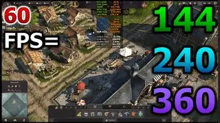 How to unlock FPS cap in game | Anno 1800