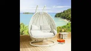 Outdoor Furniture Double Seater Swing, Beautiful Swing with Stand  #amazon #swingchair