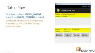 TableLayout