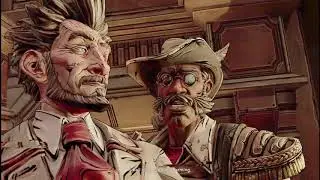 Borderlands 3 Guns, Love and Tentacles - Mission 1: Sir Hammerlock and Wainwright Cutscene (2020)