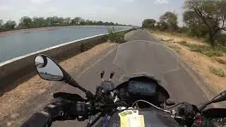 Ride beside Narmada river