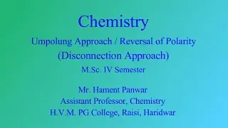 Umpolung Approach / Reversal Polarity (Disconnection Approach)