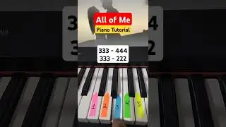 Easiest Piano Tutorial for Beginners #shorts #pianotutorial