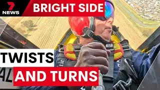 Aussie pilot Paul Bennet takes his aerobatics tricks to the world stage | 7NEWS