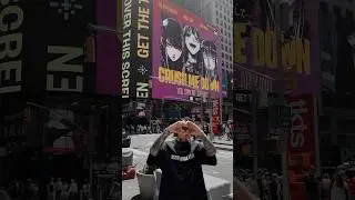 We got a billboard on Times Square 🥹❤️&zwj;🔥 #CrushMeDown #blasterjaxx