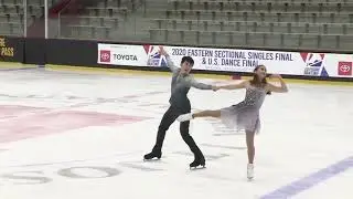Katarina Wolfkostin and Jeffrey Chen - U.S. Junior Ice Dance Final 2020 - Free Dance