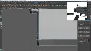 Late Night Gun Modelling on Maya