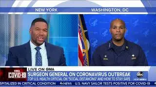 Interview with Dr. Jerome Adams (Surgeon General of the United States) on Good Morning America