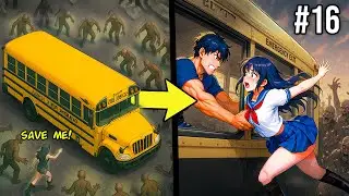 I Survived In A BUS With Beauties [Apocalypse Part 16 FINAL]