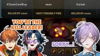 (eng sub) ness keeps accidentally killing his friends in MIMESIS | 3SKM/Nijisanji