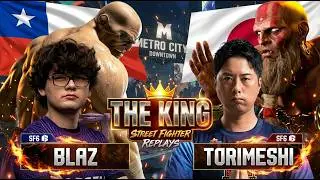🔥 SF6 ▰ Blaz (Sagat) vs TORIMESHI (Dhalsim) ▰ Street Fighter 6 🔥