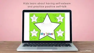 Self-Awareness DIGITAL Grades 3-5 Google & PowerPoint Activities