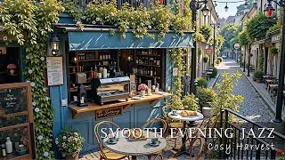 Morning Jazz at a Hidden Caf&eacute; | Peaceful Paris Street Vibes with Relaxing Background Music