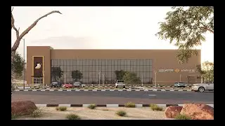 Body Masters Gym Design Animation | Interior & Exterior 3D Visualization | AlUla &ndash; Saudi Arabia