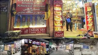 Taxali Gate Lahore || Androon Lahore | Wholesale Market Khussa Shoes | Nur Jahan Home