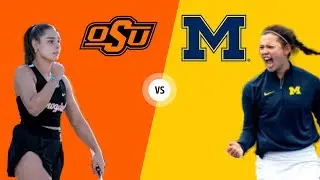 Full Match - Julia Fliegner (Michigan) vs Melisa Ercan (Oklahoma State)