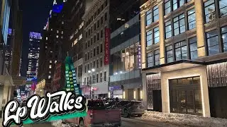 LPWalks Live Late Night Walk New York City🗽FREEZING -13C°(January 28, 2026)